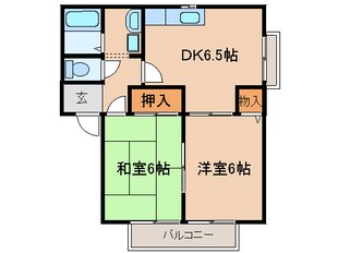 セセラＡ棟の物件間取画像